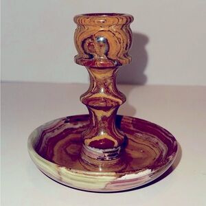 Vintage Marble candle holder.
